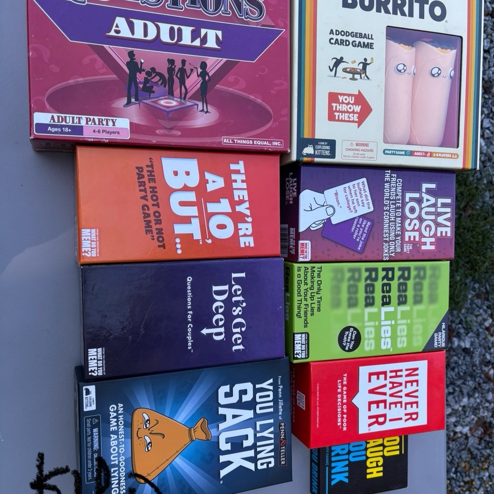(Some) Adult Party Card Game Bundle
